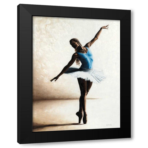 Inner Peace Black Modern Wood Framed Art Print by Young, Richard