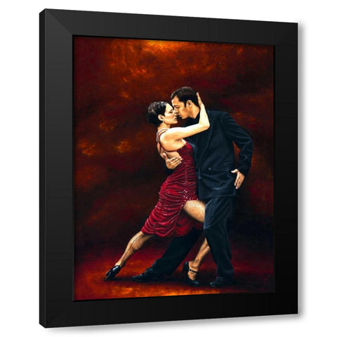 That Tango Moment Black Modern Wood Framed Art Print by Young, Richard