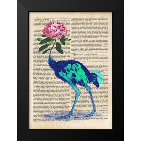 A Pleasant Surprise II Black Modern Wood Framed Art Print by Lamanche, Stef