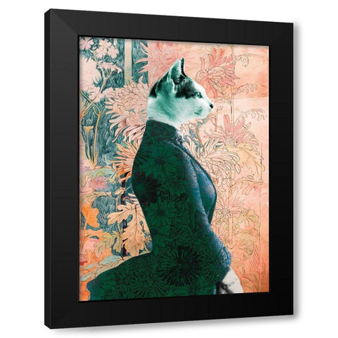 Princesse Black Modern Wood Framed Art Print by Spencer, Matt
