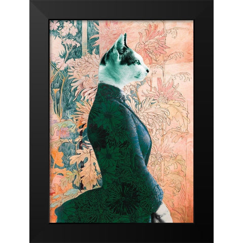 Princesse Black Modern Wood Framed Art Print by Spencer, Matt