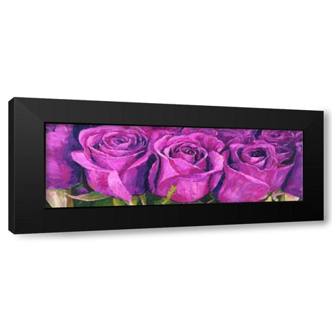Boccioli in fiore Black Modern Wood Framed Art Print with Double Matting by Masera, Angelo