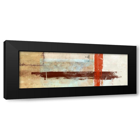 Colorscape Black Modern Wood Framed Art Print by Aprile, Alessio