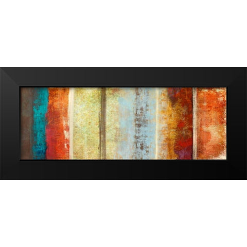 June Black Modern Wood Framed Art Print by Baron, Alphonse