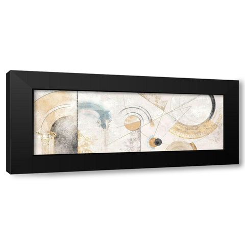 Geometrie complesse Black Modern Wood Framed Art Print by Armenti, Arturo