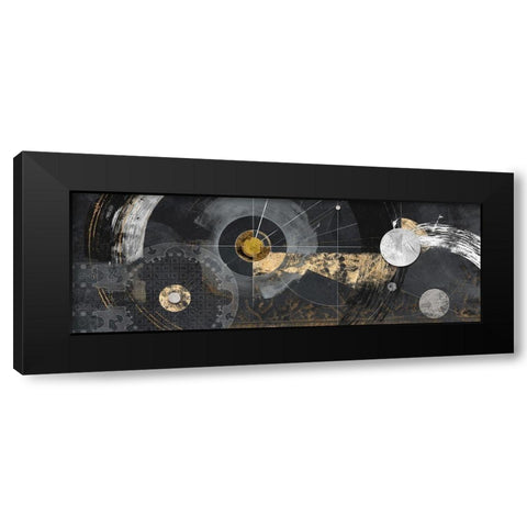 Rinascimento Black Modern Wood Framed Art Print with Double Matting by Arturo, Armenti