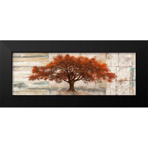 Rubra Black Modern Wood Framed Art Print by Bacci, Leonardo