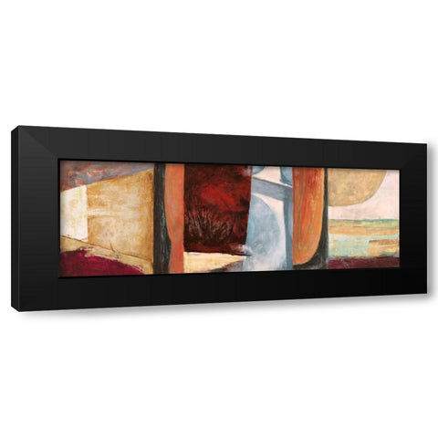 L ete Black Modern Wood Framed Art Print by Bacci, Leonardo