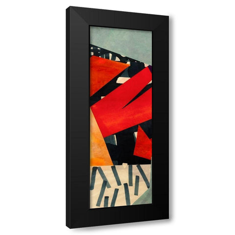 BeBop Panel I Black Modern Wood Framed Art Print by Bacci, Leonardo