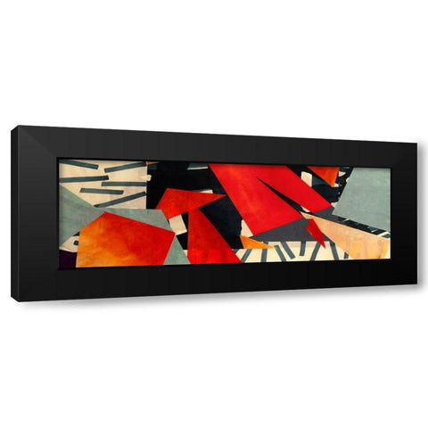 Memphis Blues (detail) Black Modern Wood Framed Art Print by Bacci, Leonardo