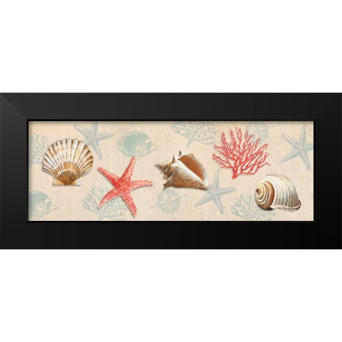 Gifts from the Ocean Black Modern Wood Framed Art Print by Broome, Ted