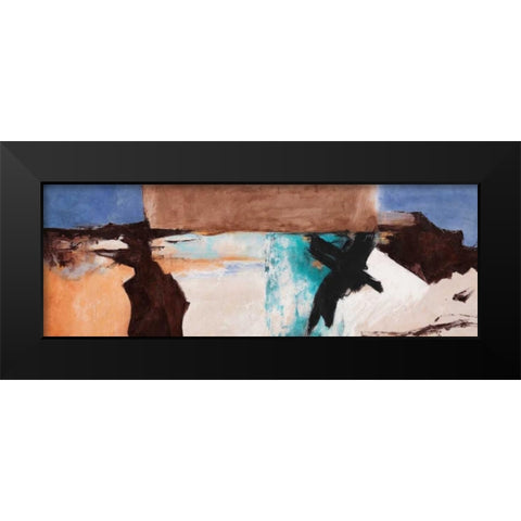 Bahamas Black Modern Wood Framed Art Print by Olin, Chaz
