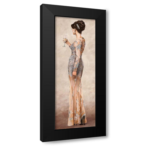 Grand Soiree II Black Modern Wood Framed Art Print with Double Matting by Duval, Sonya