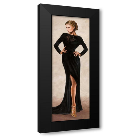 Grand Soiree IV Black Modern Wood Framed Art Print by Duval, Sonya