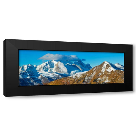 Marmolada, Italy Black Modern Wood Framed Art Print by Krahmer, Frank