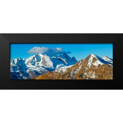 Marmolada, Italy Black Modern Wood Framed Art Print by Krahmer, Frank