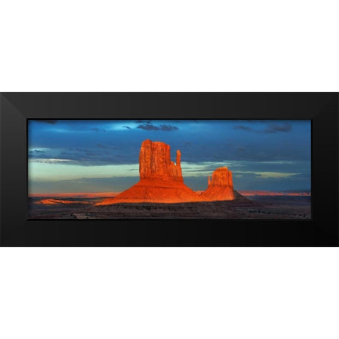 Monument Valley, Arizona Black Modern Wood Framed Art Print by Krahmer, Frank