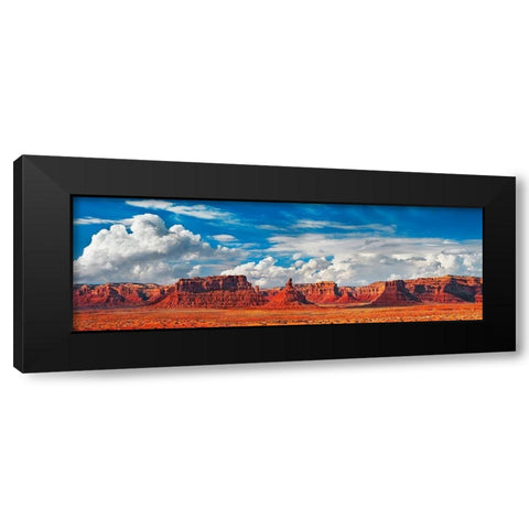 Valley Of The Gods- Utah- USA Black Modern Wood Framed Art Print by Krahmer, Frank