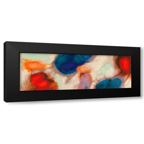 Shangri-La Black Modern Wood Framed Art Print by Demos, Jean-Luc