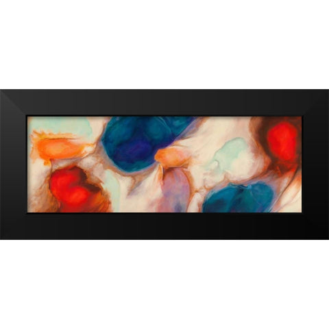 Shangri-La Black Modern Wood Framed Art Print by Demos, Jean-Luc