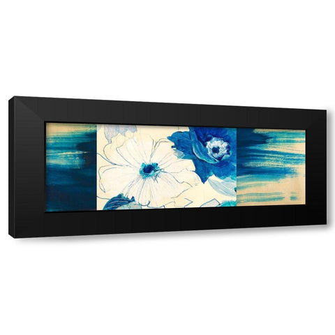Toile Black Modern Wood Framed Art Print by Kelly, Parr