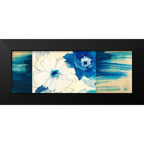 Toile Black Modern Wood Framed Art Print by Kelly, Parr