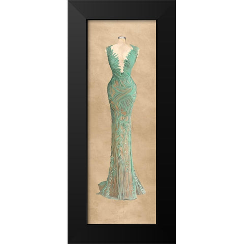 Dressed To Thrill III Black Modern Wood Framed Art Print by Parr, Kelly