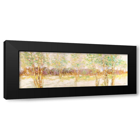 Bosco di betulle I Black Modern Wood Framed Art Print by Lucas