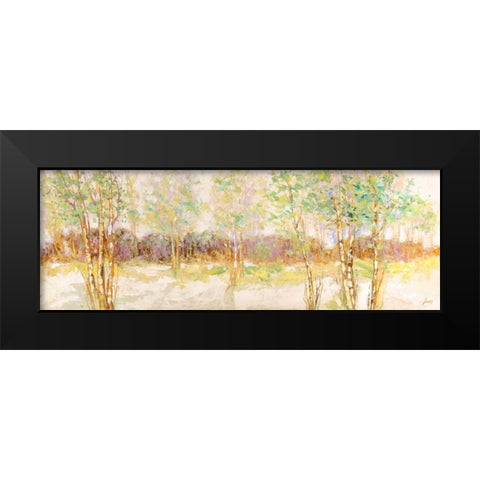 Bosco di betulle I Black Modern Wood Framed Art Print by Lucas