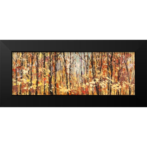 Nel bosco assolato Black Modern Wood Framed Art Print by Lucas