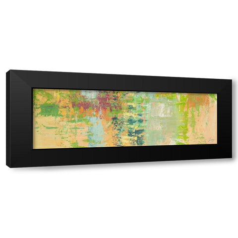 Natura Black Modern Wood Framed Art Print with Double Matting by Lucas