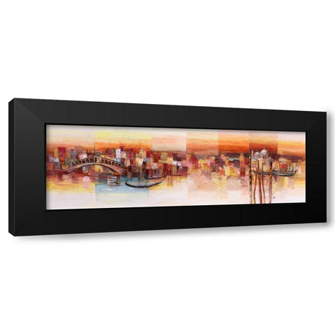 Sognando Venezia Black Modern Wood Framed Art Print by Florio, Luigi