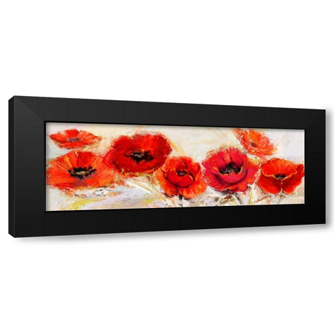 Fiori d agosto Black Modern Wood Framed Art Print by Florio, Luigi