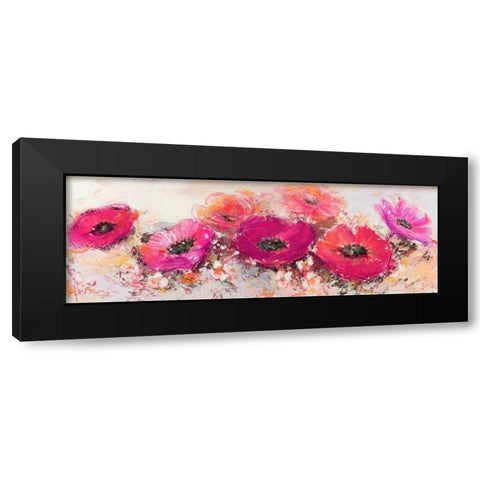 Fiori di maggio Black Modern Wood Framed Art Print with Double Matting by Florio, Luigi