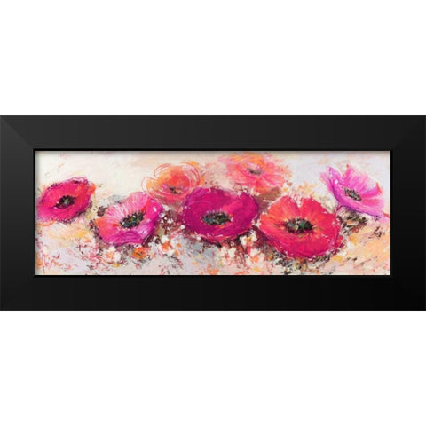 Fiori di maggio Black Modern Wood Framed Art Print by Florio, Luigi