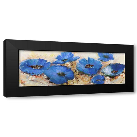 Fiori di marzo Black Modern Wood Framed Art Print with Double Matting by Florio, Luigi