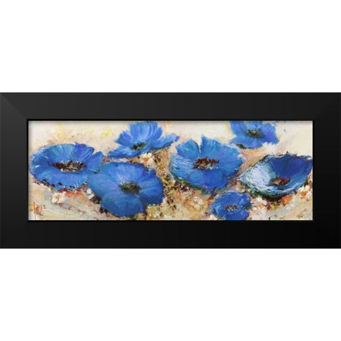 Fiori di marzo Black Modern Wood Framed Art Print by Florio, Luigi