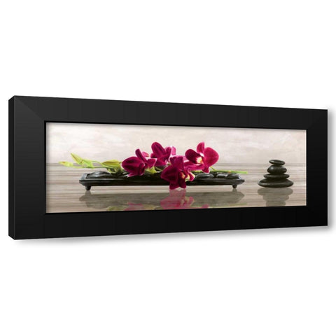 Elevate Black Modern Wood Framed Art Print by Mills, Shin