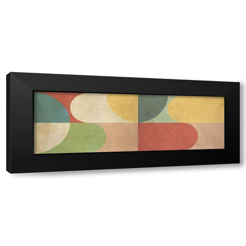 Northern Horizon Black Modern Wood Framed Art Print by Nava, Sandro