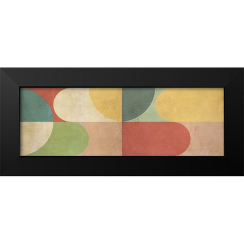 Northern Horizon Black Modern Wood Framed Art Print by Nava, Sandro