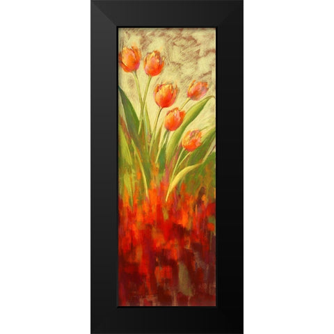 Reap What you Sow I Black Modern Wood Framed Art Print by Whatmore, Nel