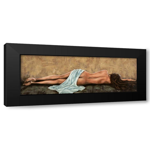 Sogno Black Modern Wood Framed Art Print by ROMEO