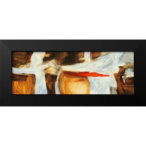 The sound of wood Black Modern Wood Framed Art Print by Stone, Jim