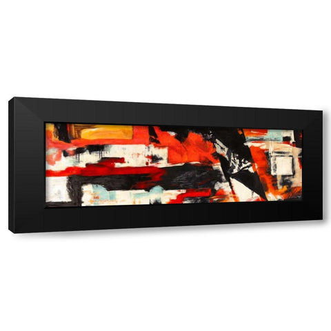 Eclectica Black Modern Wood Framed Art Print by Stone, Jim