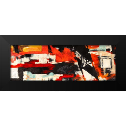 Eclectica Black Modern Wood Framed Art Print by Stone, Jim