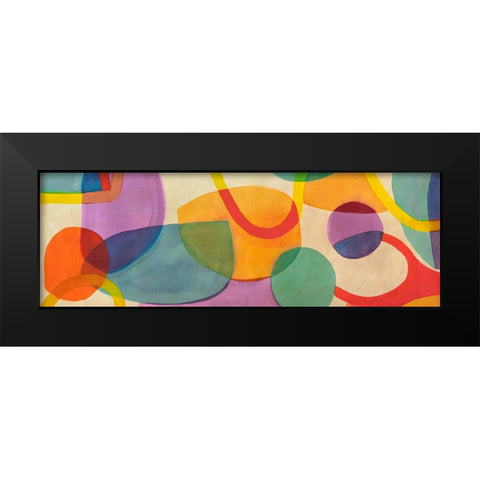 Pavilion Black Modern Wood Framed Art Print by Roja, Steve