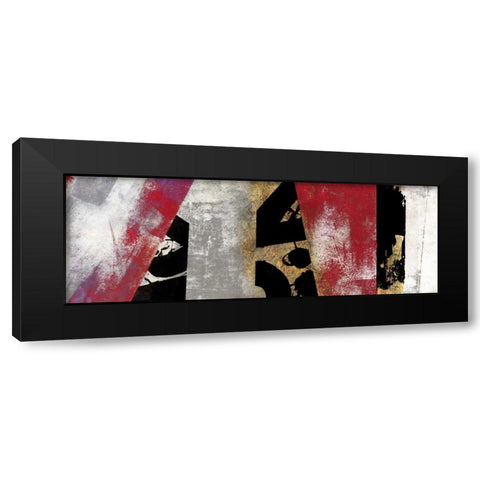 Subterranean Vip Lounge Black Modern Wood Framed Art Print with Double Matting by Taylor, Heather