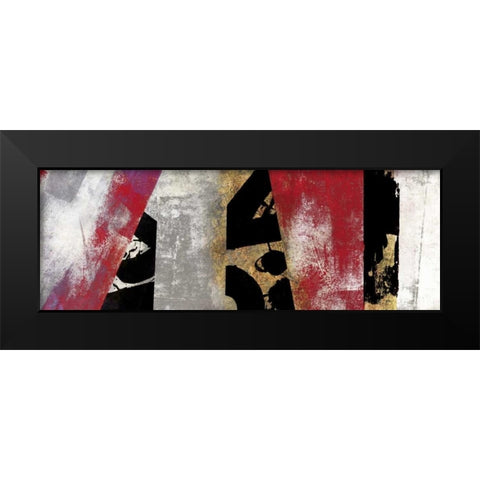 Subterranean Vip Lounge Black Modern Wood Framed Art Print by Taylor, Heather