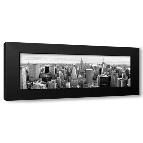 Midtown Manhattan, NYC Black Modern Wood Framed Art Print by Ratsenskiy, Vadim