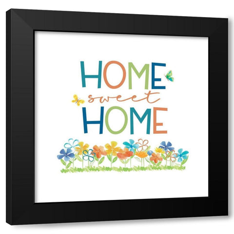 Happy at Home VIII Black Modern Wood Framed Art Print by Reed, Tara